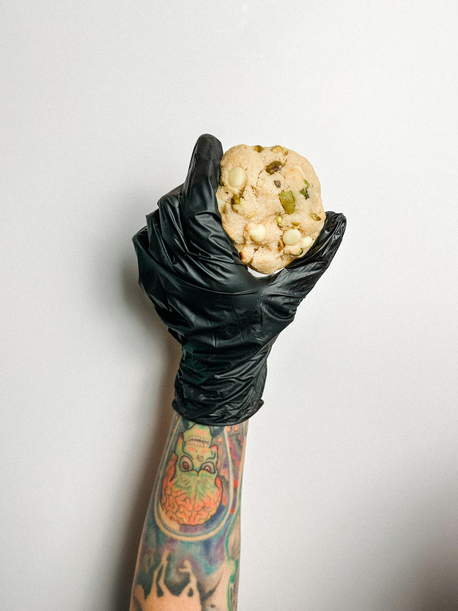 Low Carb Pistachio White Chocolate Cookie