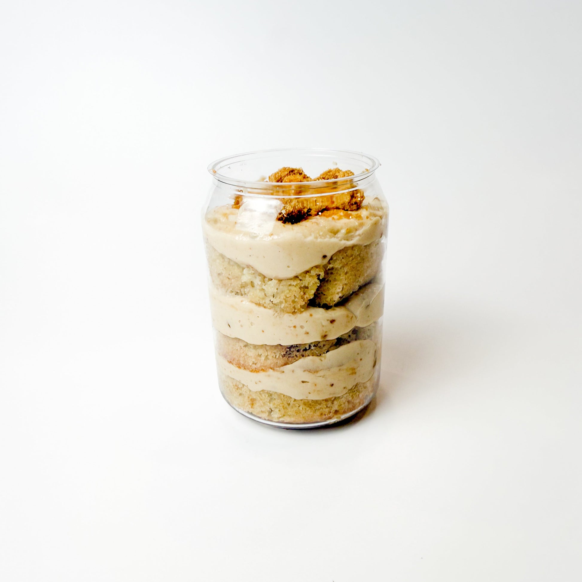 Low Carb Cookie Butter "Lotus" Cake in a Can