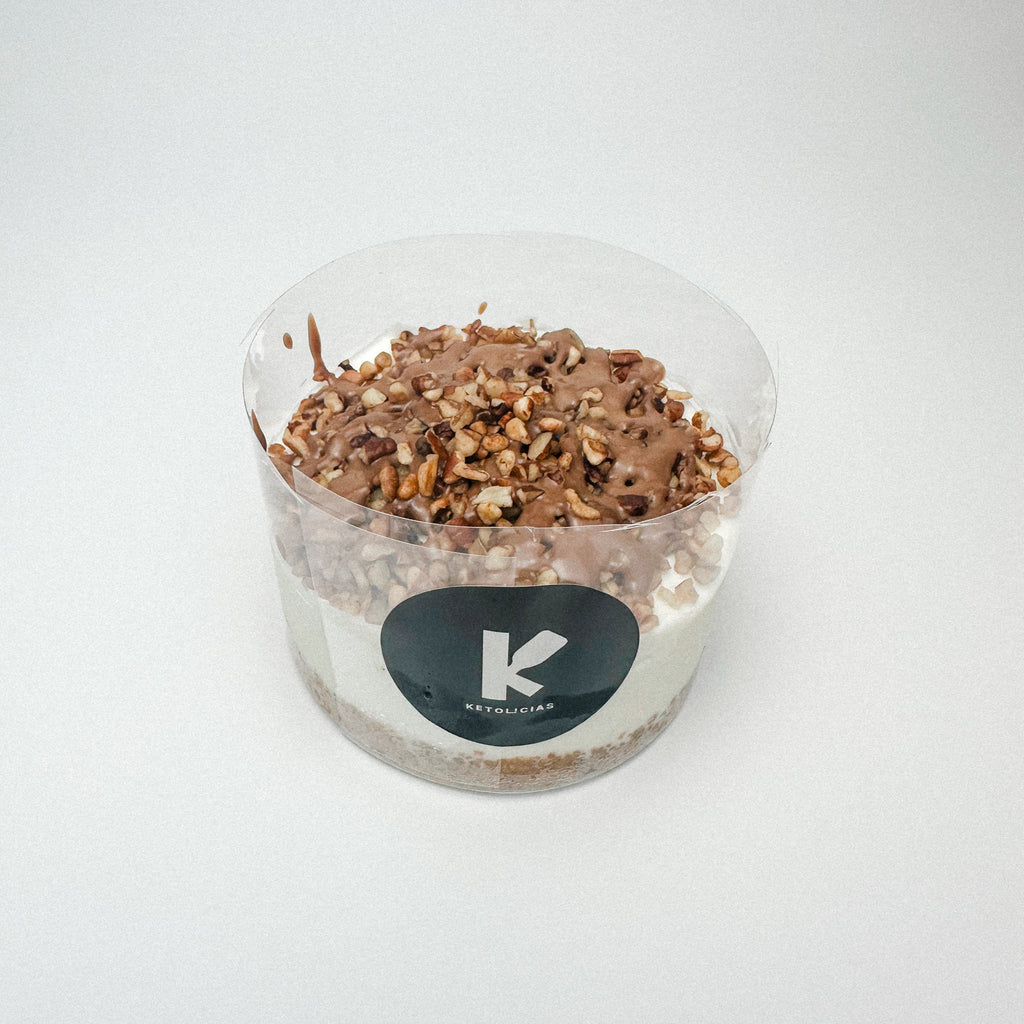 Low Carb Turtle Cheesecake