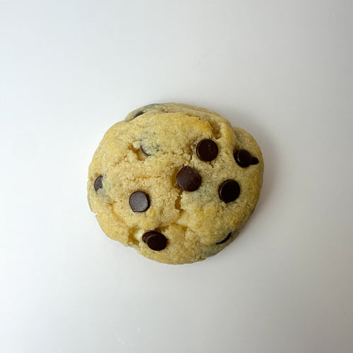 Low Carb Chocolate Chip Cheesecake stuffed cookie