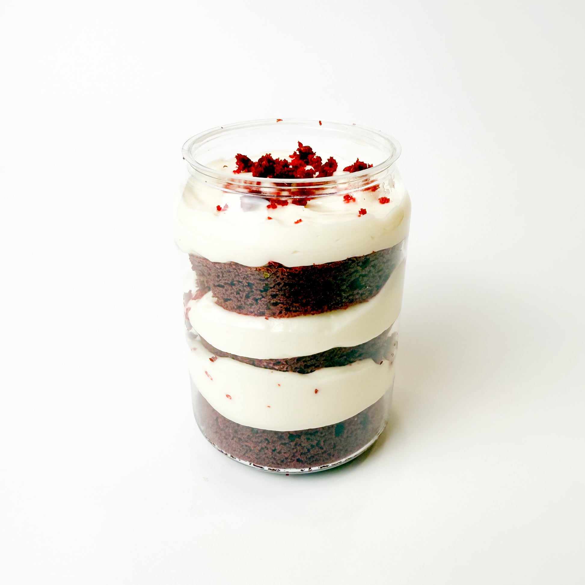 Low Carb Red Velvet Cake in a Can