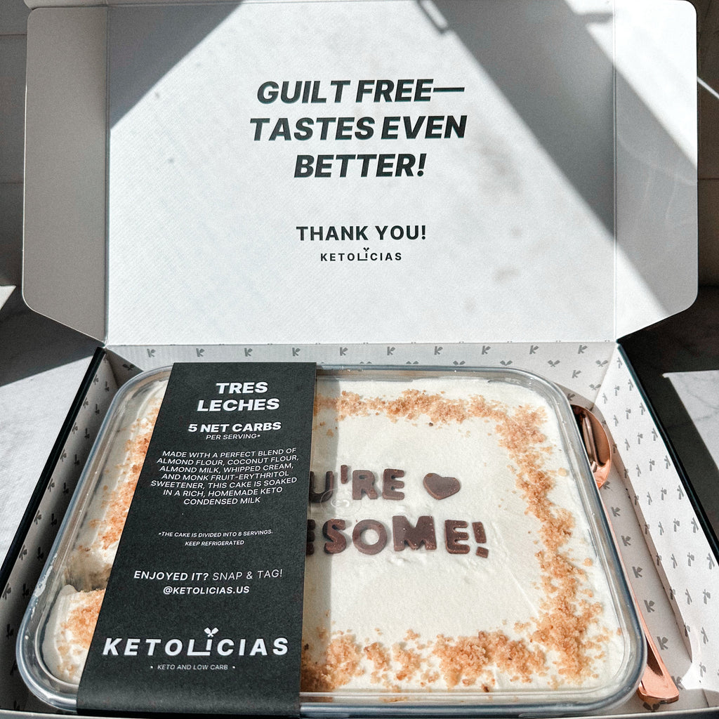 Low Carb Tres Leches Complete