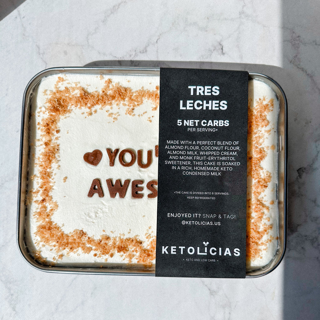 Low Carb Tres Leches Complete