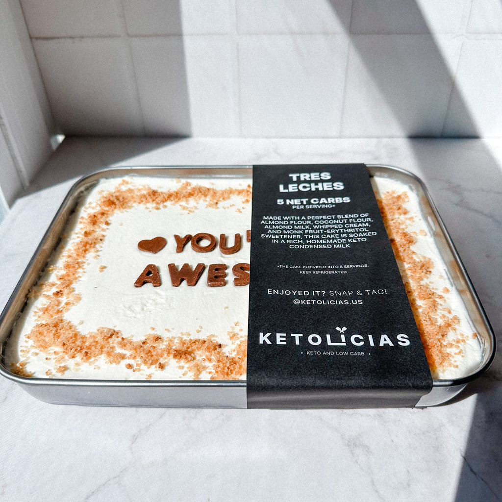 Low Carb Tres Leches Complete