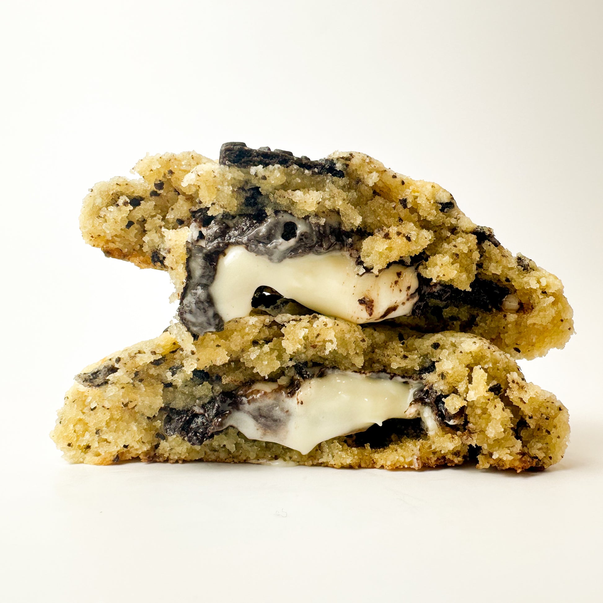 Low Carb Cookies and Cream Cookie Stuffed